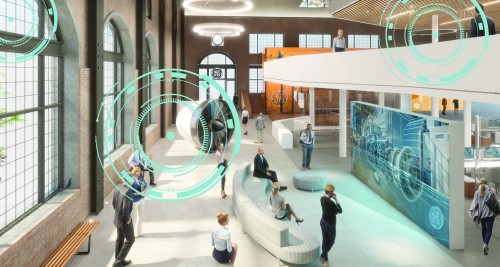 Announcement of GE's new Boston headquarters (photo credit: GE Reports, Jan 2016)