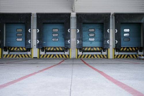 loading dock warehouse industrial lodgistics